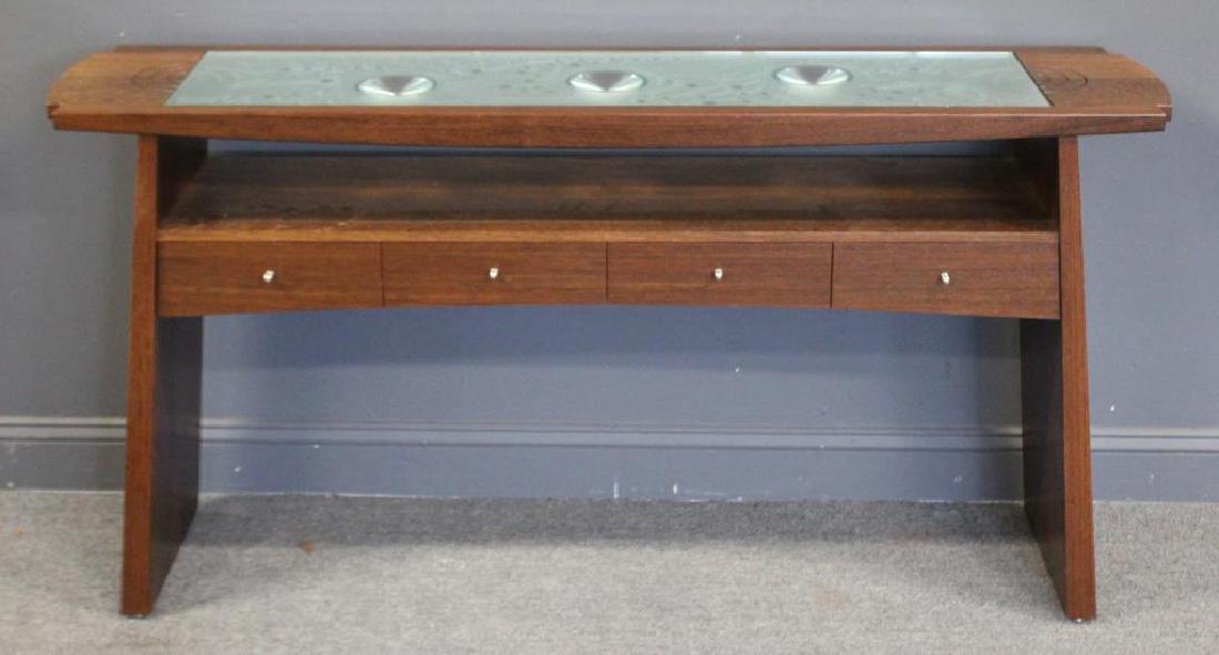 Tim Wells / Eric Hilton. Side Table with Hilton (1 of 8)