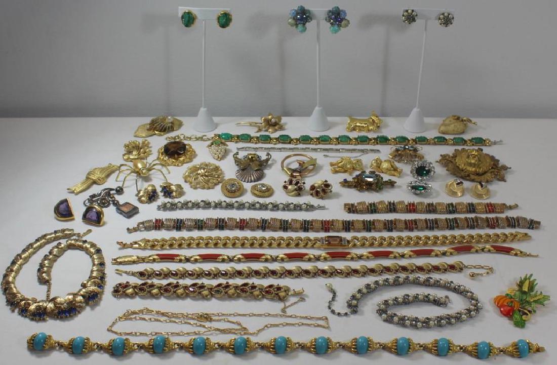 JEWELRY. Large Grouping of Signed Jewelry. (1 of 20)