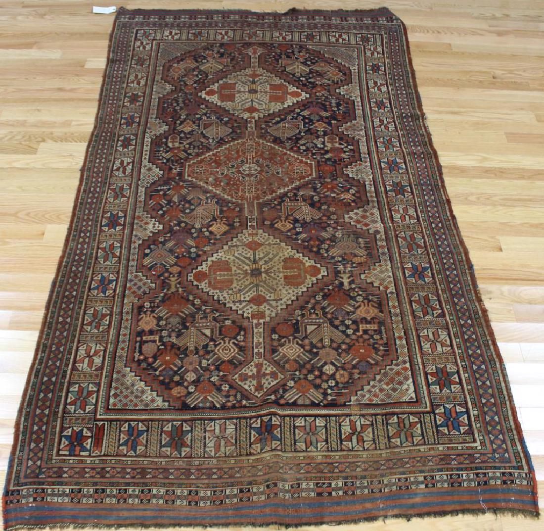 Antique and Finely Hand Woven Carpet (1 of 7)
