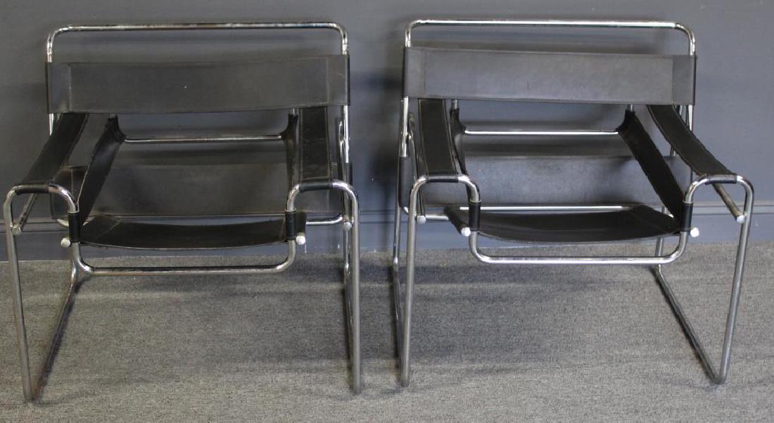 MIDCENTURY. Pair Of Marcel Breuer Wassily Chairs. (1 of 5)