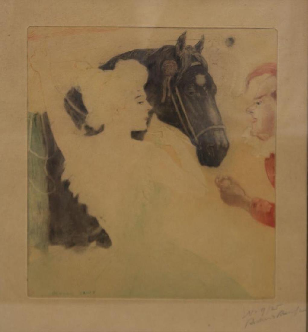 RANFT, Richard. Lithograph. Carnival Scene. (1 of 7)