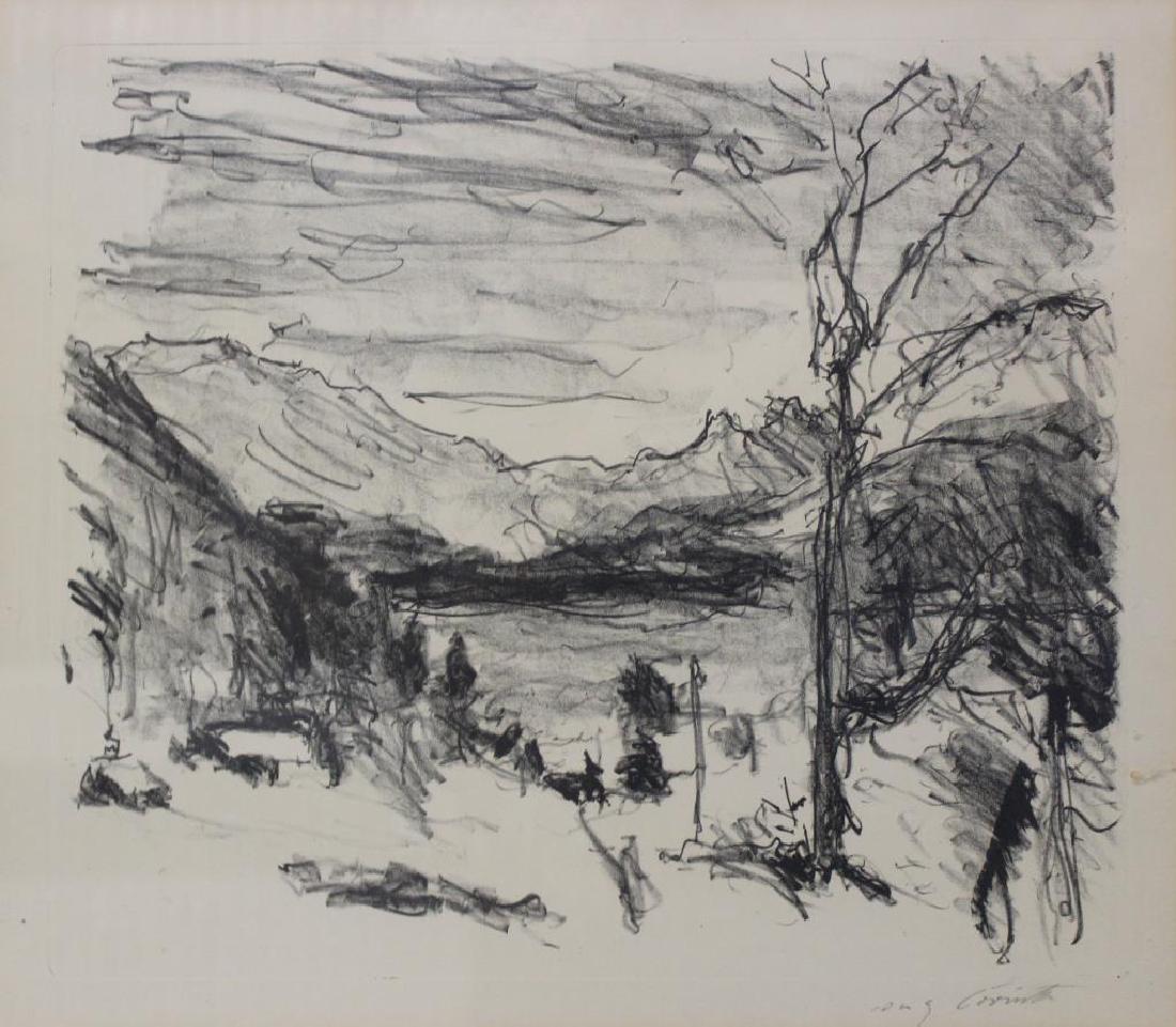 ILLEGIBLY Signed. Lithograph. Abstracted (1 of 5)