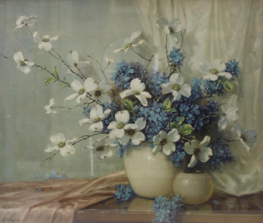 GREER, A.D. Print. Floral Still Life. (1 of 5)