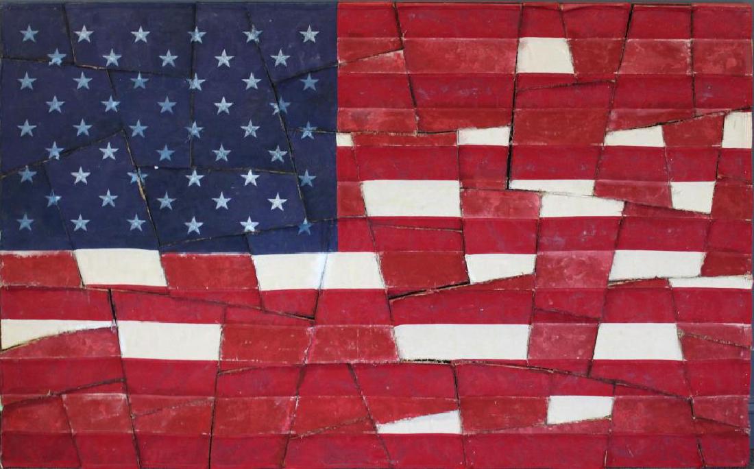 APPARENTLY Unsigned. Mixed Media Laid on Board. (1 of 5)