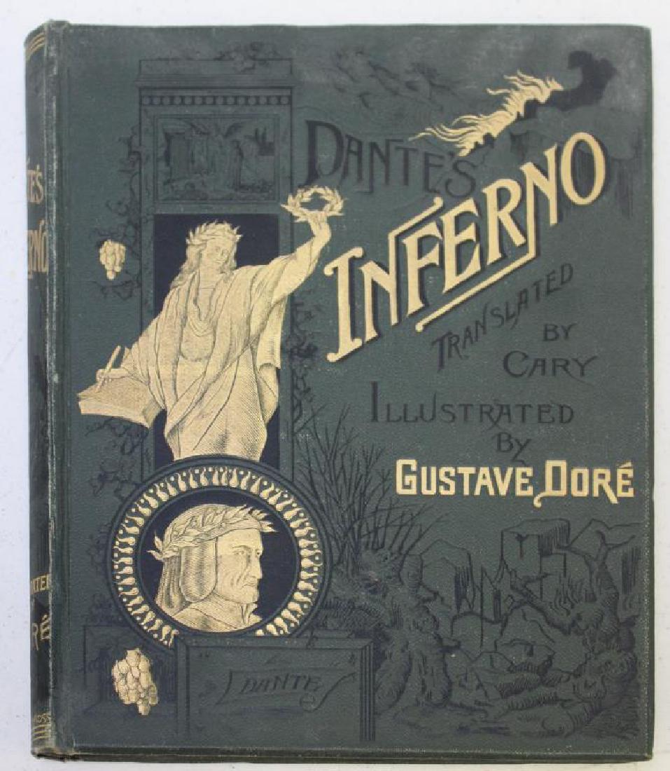 Dante's Inferno Illus. Gustav Dore 1885: "Dante's Inferno", translated by/ the Rev. Henry Francis Cary, M.A., from the original of Dante Alighieri, and illustrated with the designs of M. Gustav Dore, New edition, ... New York, Poll
