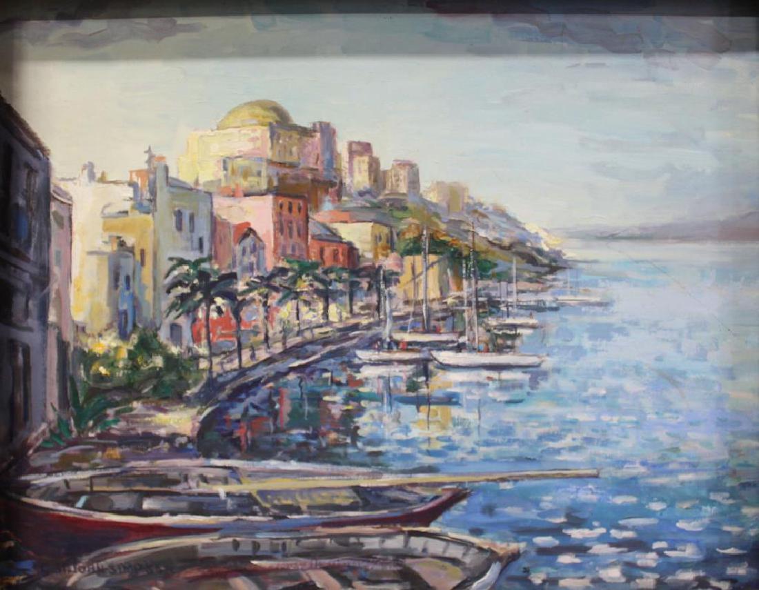 ST. JOHN Simpson, G. Oil on Board. Middle Eastern (1 of 5)