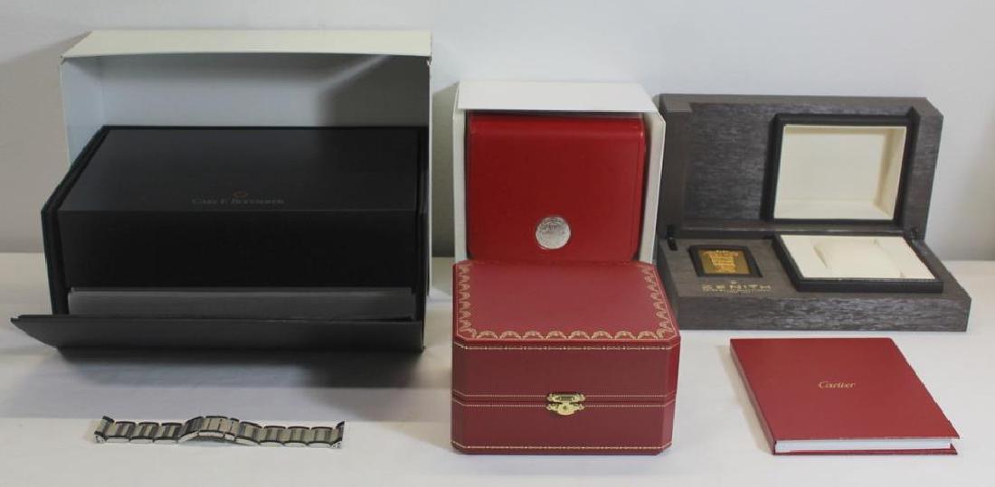 Grouping of (4) Couture Watch Boxes Inc. Cartier. (1 of 10)