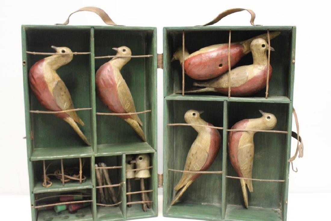 Jim Buttonwood Carved Passenger Pigeon Decoy Set (1 of 7)