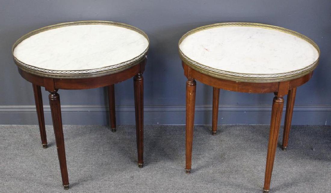Antique and Custom Quality Pair Of Marbletop (1 of 6)