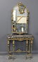 Attributed To Oscar Bach Art Deco Gilt Metal