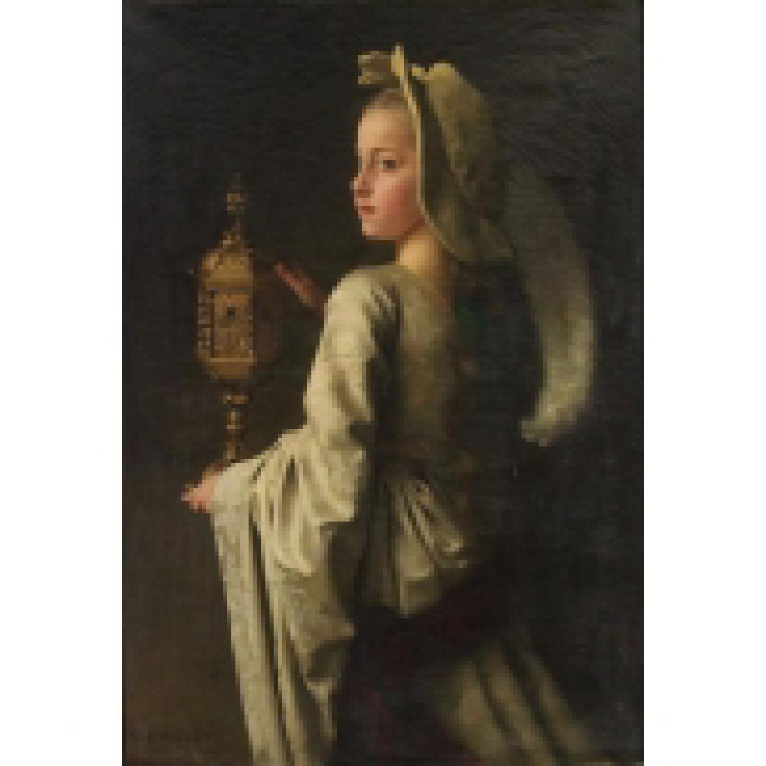 JACQUET, Gustave Jean. Oil on Canvas. (1 of 16)