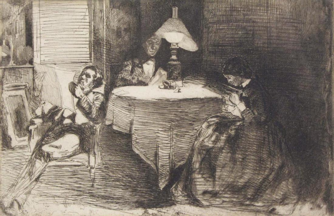 WHISTLER, James Abbott McNeil. Etching. (1 of 5)