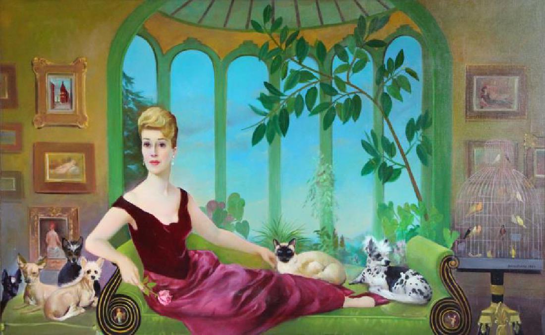 BERNATSCHKE, Rudolf. Oil on Canvas. Portrait (1 of 7)