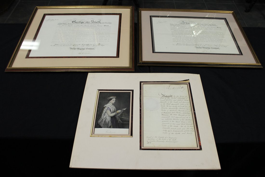 Queen Victoria Edward VIII & George VI Signatures (1 of 8)