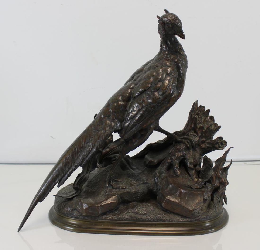 MOIGNIEZ, Jules. Signed Bonze Sculpture Of (1 of 8)