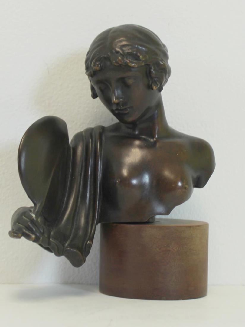 GREGORY,JHohn ,Clements. Signed Bronze Bust Of (1 of 5)