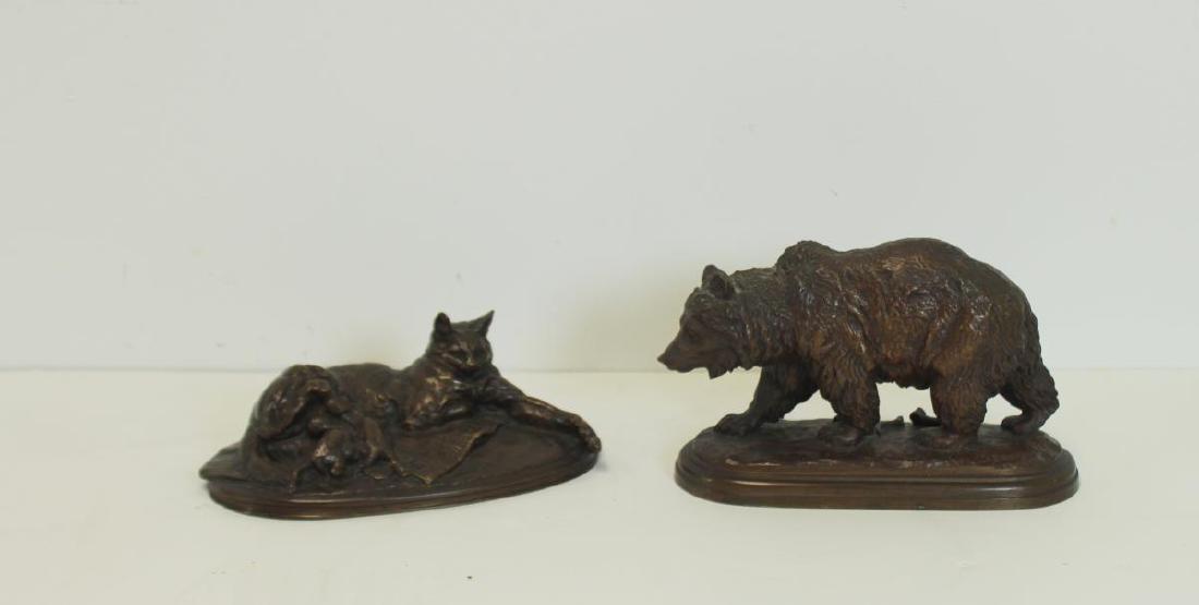 FREMIET & Bonheur Signed Bronzes Of A Bear (1 of 9)