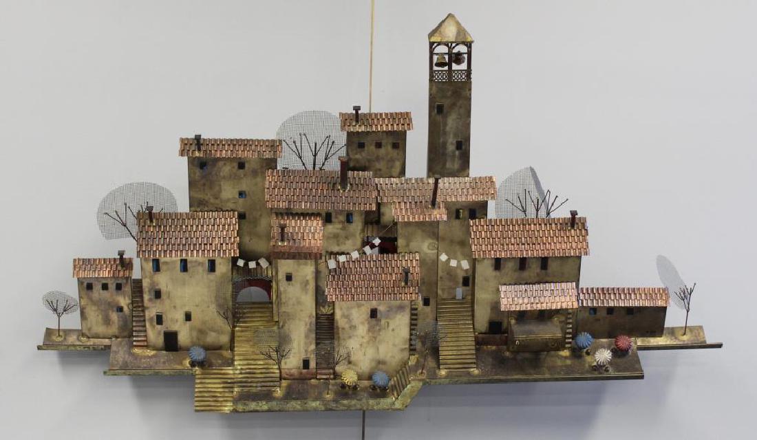 MIDCENTURY. Curtis Jere Signed Mixed Metal (1 of 5)