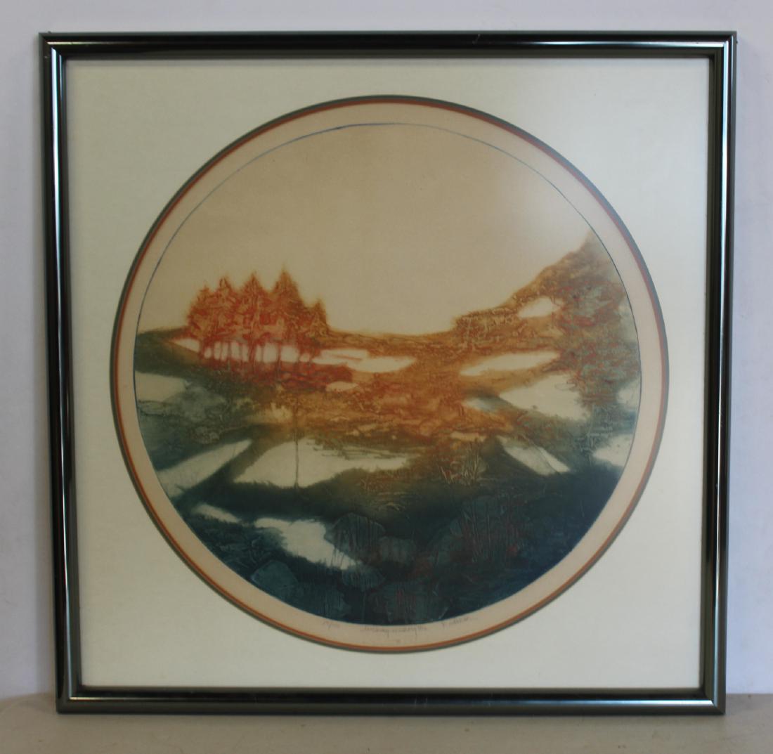 RODMAN. Print "Evening Memory". (1 of 4)