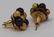 JEWELRY. Indian 21kt Gold and Garnet Jewelry - 10