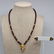 JEWELRY. Indian 21kt Gold and Garnet Jewelry - 3