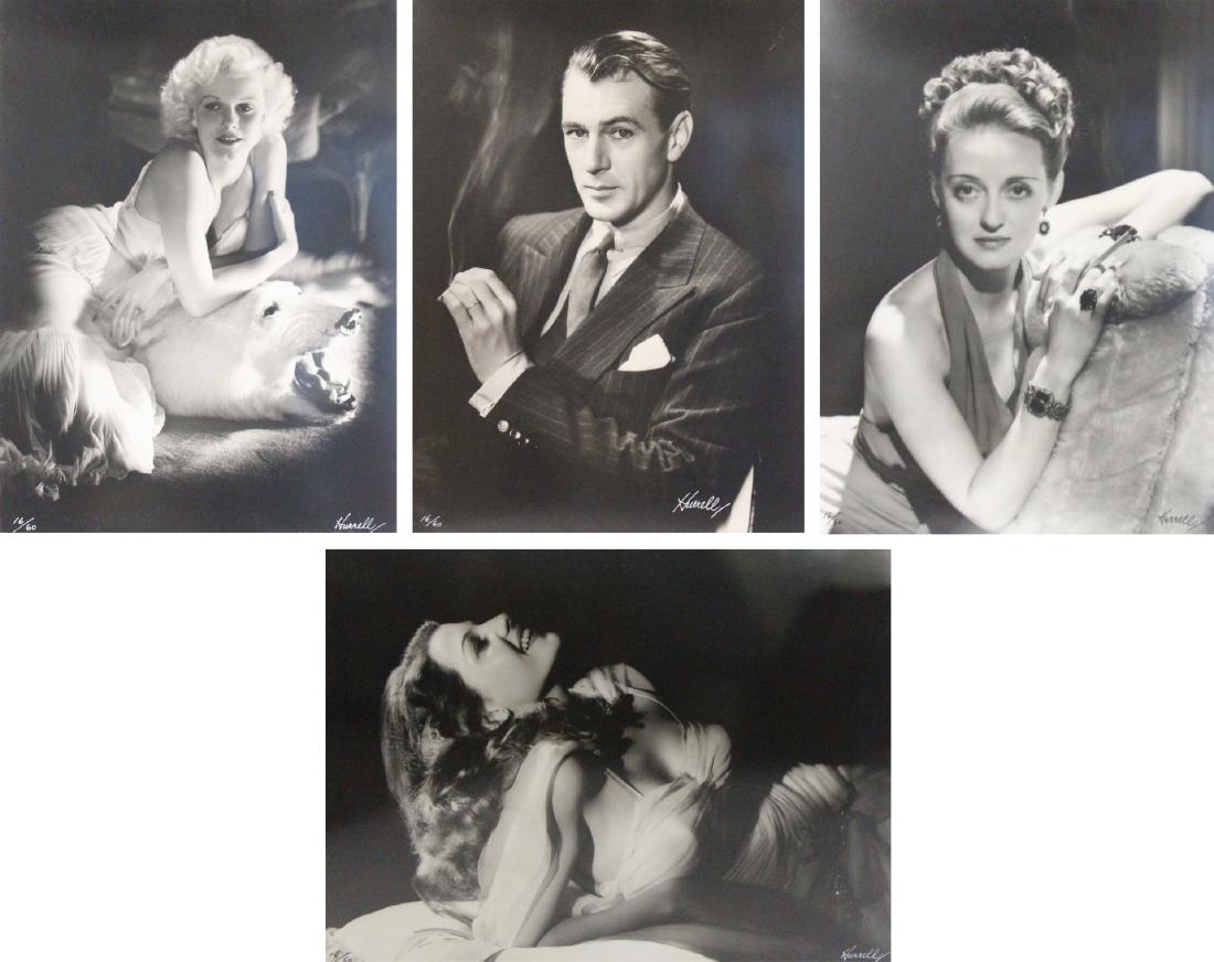 GEORGE HURRELL (AMERICAN, 1904-1992).: Lot of Four Photographs. Signed lower right. No. 16 from an edition of 60. From a Greenwich, CT collection. - Dimensions: 47.5" high x 35.5" wide