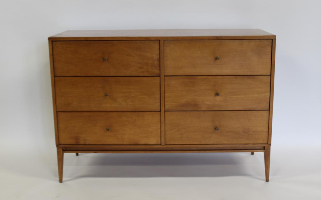 MIDCENTURY. Paul McCobb Dresser.: From a Westchester estate. - Dimensions: 48" x 18.25" x 33.25" h