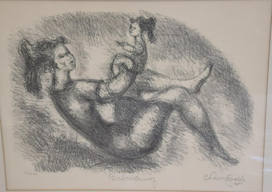 Chaim Gross. Signed And Numbered Print. (1 of 4)