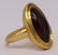JEWELRY. Roman 20kt Gold and Garnet? Intaglio Ring - 5