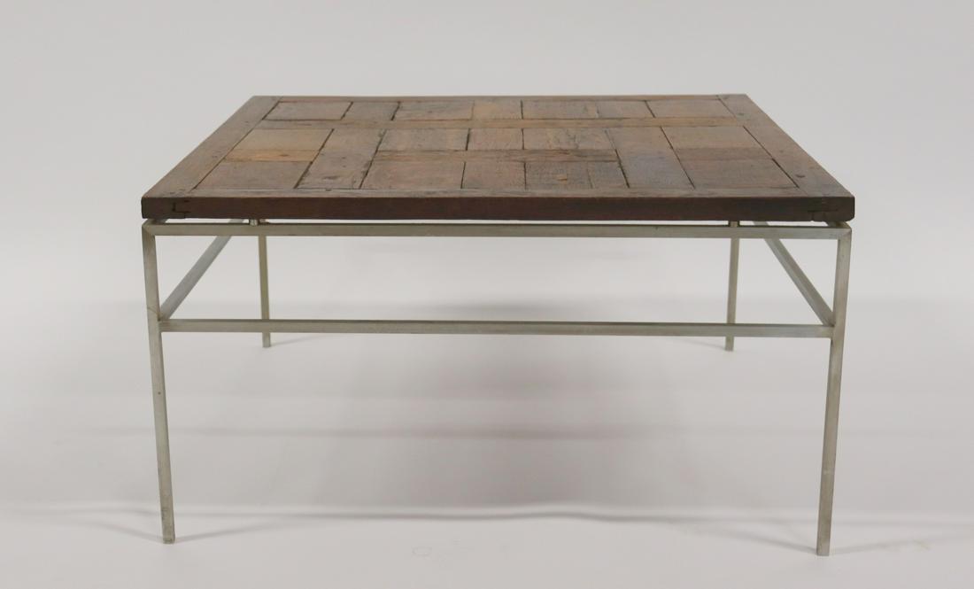 MIDCENTURY. John Mascheroni Signed Coffee: Table. From a West 69th St NYC estate. - Dimensions: 29" x 31" x 17"H