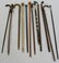 Lot Of 12 Vintage Canes (H)