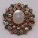 JEWELRY. 14kt Gold, Moonstone and Emerald Suite. - 3