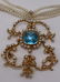 JEWELRY. 18kt Gold, Seed Pearl and Faceted Gem - 2