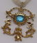 JEWELRY. 18kt Gold, Seed Pearl and Faceted Gem - 5