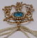 JEWELRY. 18kt Gold, Seed Pearl and Faceted Gem - 9