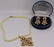 JEWELRY. 3 Pcs. of Indian Kundan Style Jewelry.