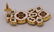 JEWELRY. 3 Pcs. of Indian Kundan Style Jewelry. - 8