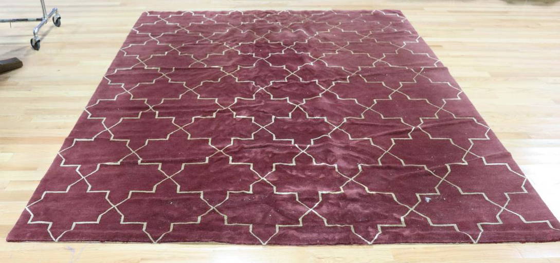 Madeline Weinrib Signed Vintage Carpet.