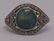 JEWELRY. Signed Platinum, Opal and Diamond Ring. - 3