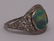 JEWELRY. Signed Platinum, Opal and Diamond Ring. - 5
