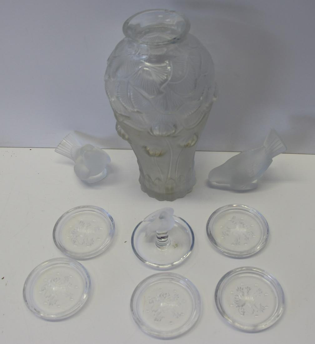 Lalique France Grouping Of Glass . (1 of 10)