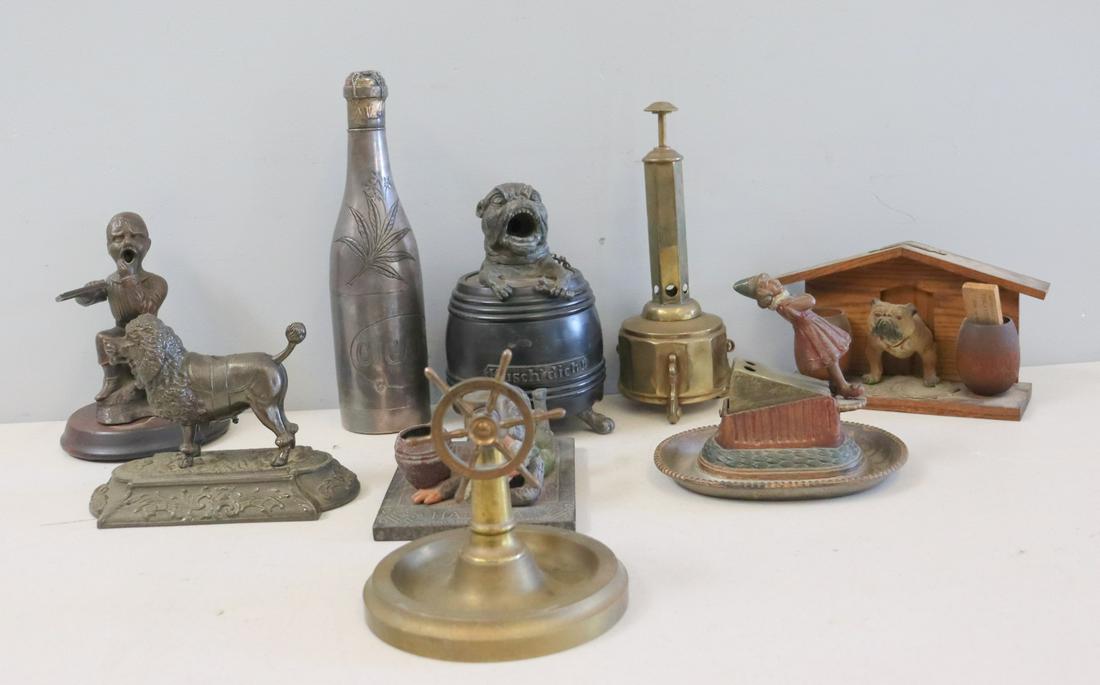 Lot Of 9 Assorted Antique Cigar Collectibles . (1 of 8)