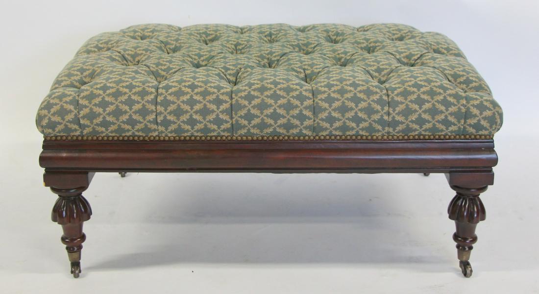 Beacon Hill Oversized Tufted Ottoman. (1 of 6)