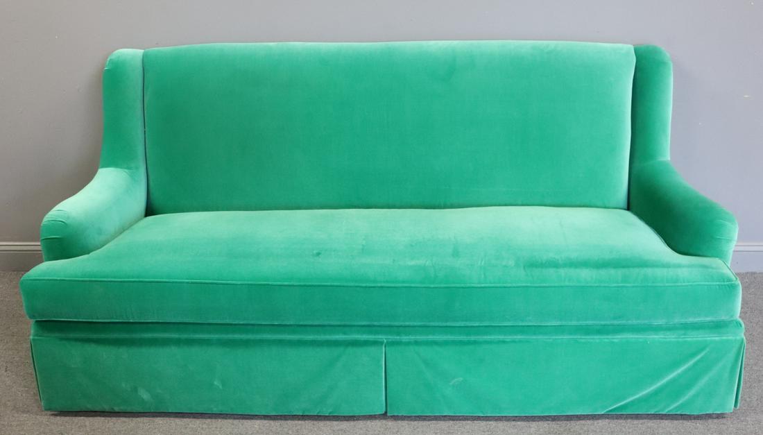 Contemporary Upholstered Sofa With Spare Cushion (1 of 5)