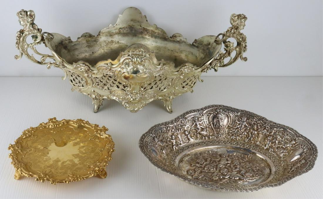 SILVERPLATE. Assorted Decorative Silverplate Items (1 of 19)