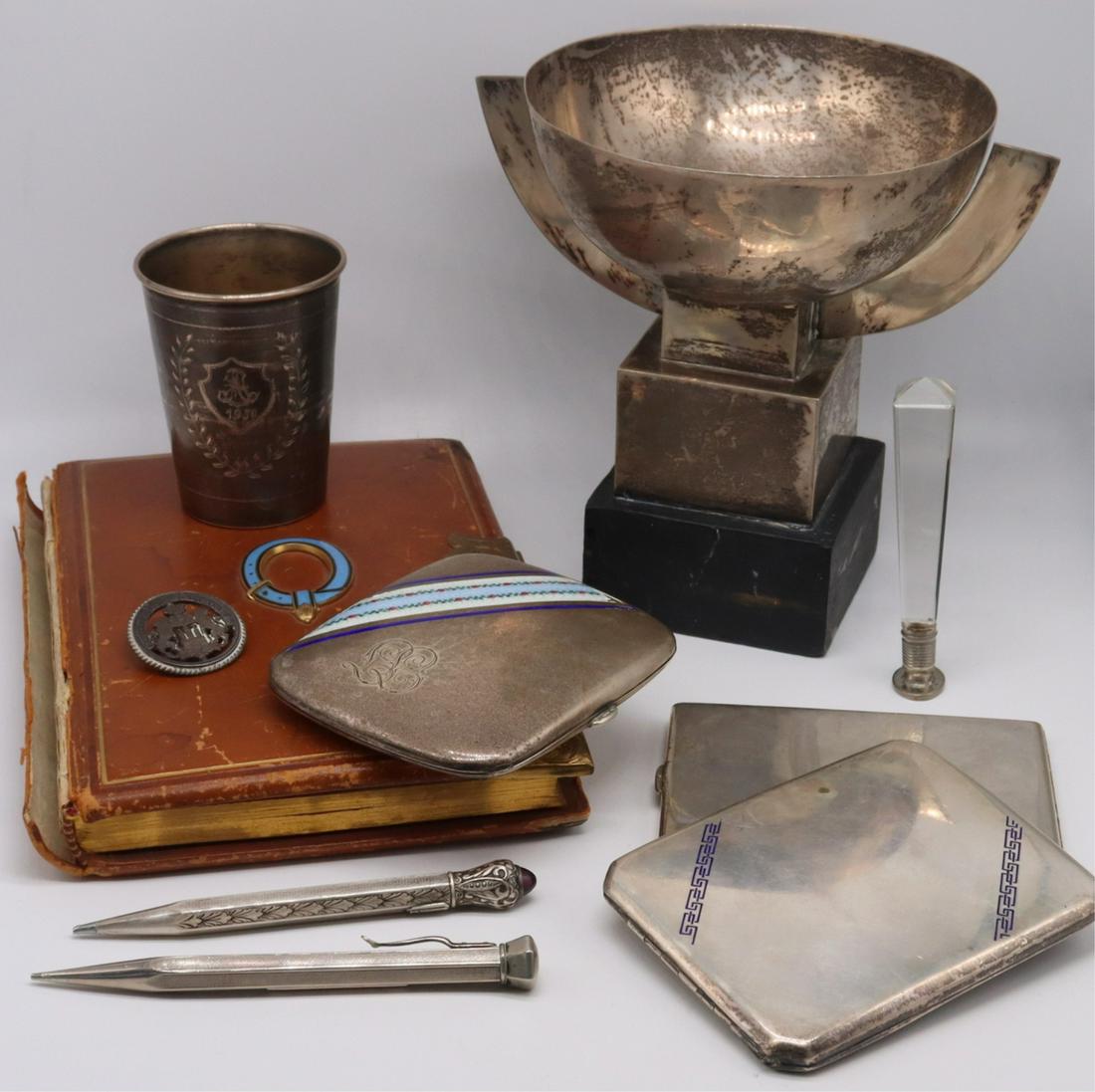 SILVER. Assorted Silver Objets d (1 of 20)