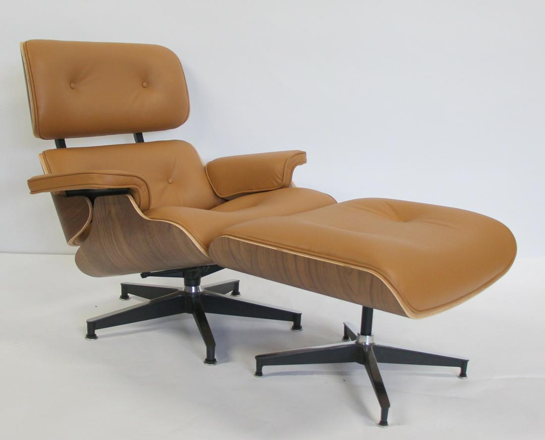 Vintage And Fine Quality Eames Style Lounge Chair And (1 of 6)