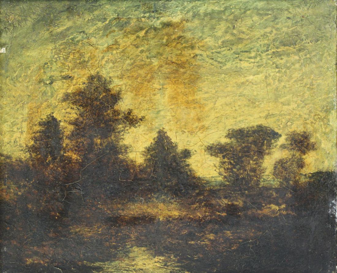 RALPH ALBERT BLAKELOCK (AMERICAN, 1847-1919). (1 of 9)