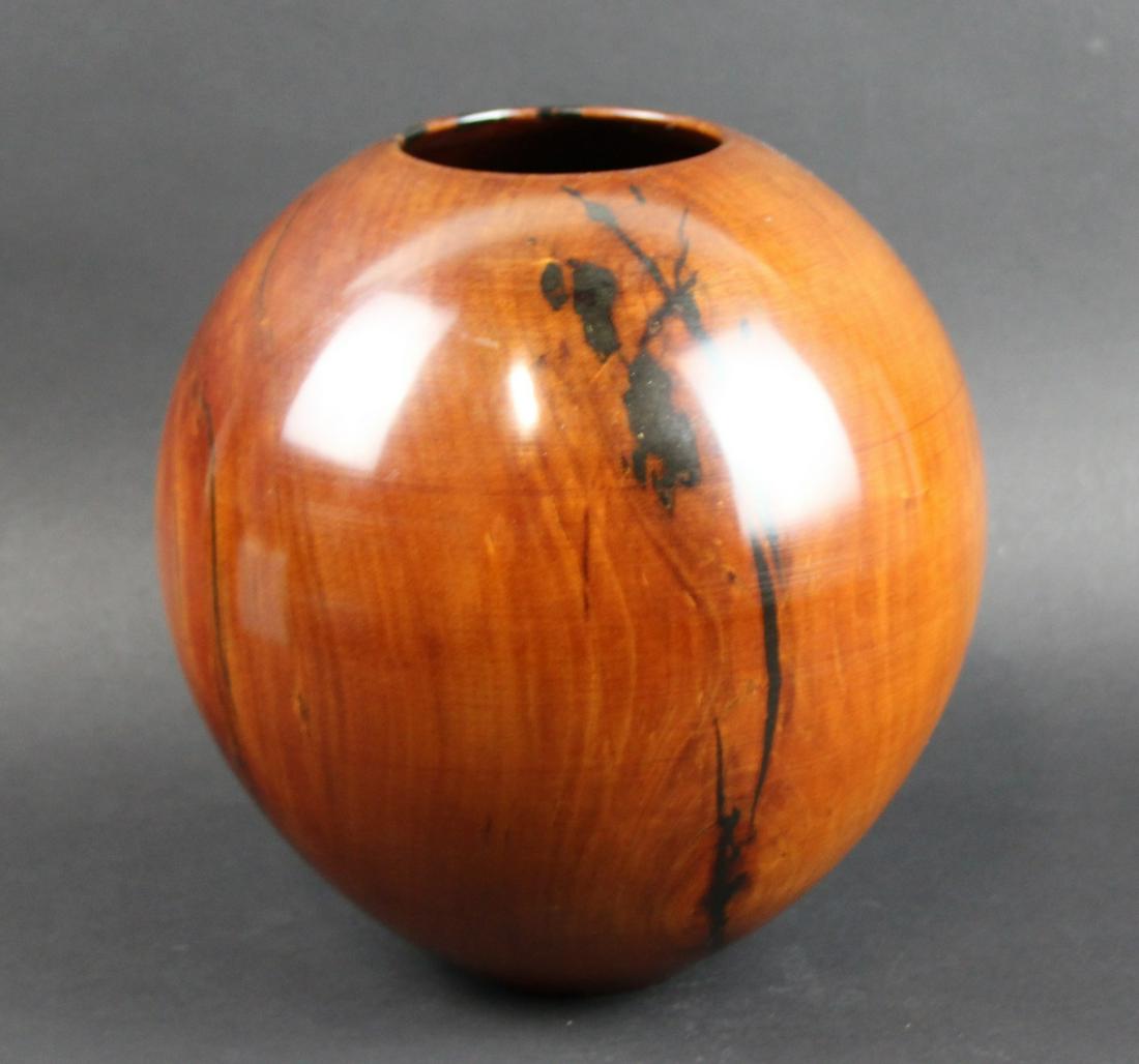 Philip Moulthrop,Lathe Turned Wild Cherry Bowl (1 of 8)