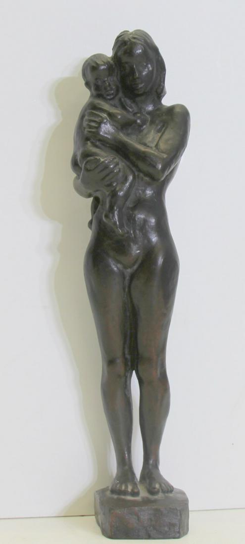 Per Ung ( Norway 1933 - 2013) Bronze Mother & Child (1 of 12)